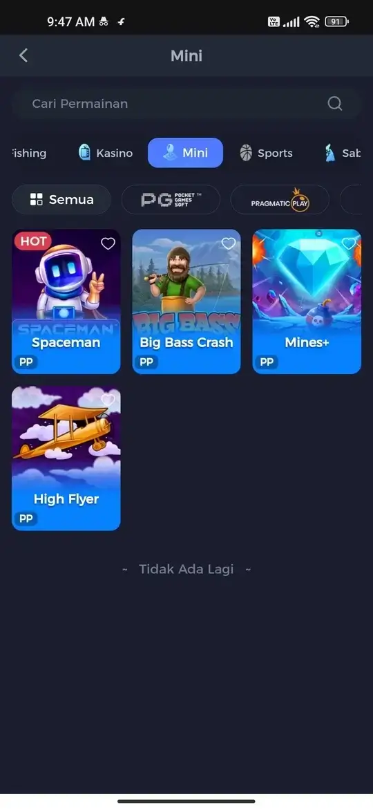 VM777 mini games